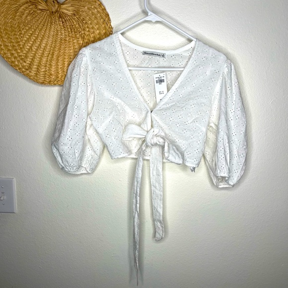 Abercrombie and Fitch Wrap Shirt NWT - Picture 1 of 5